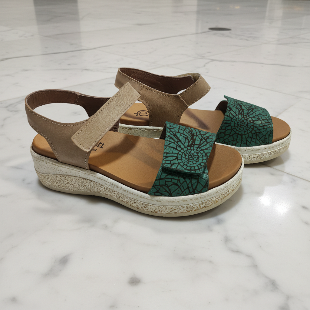 Sandalia personalizada modelo MOSAICO