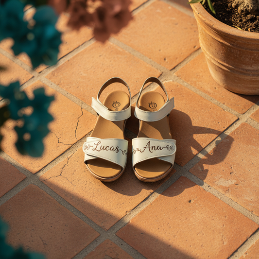 Sandalia personalizada modelo RAICES