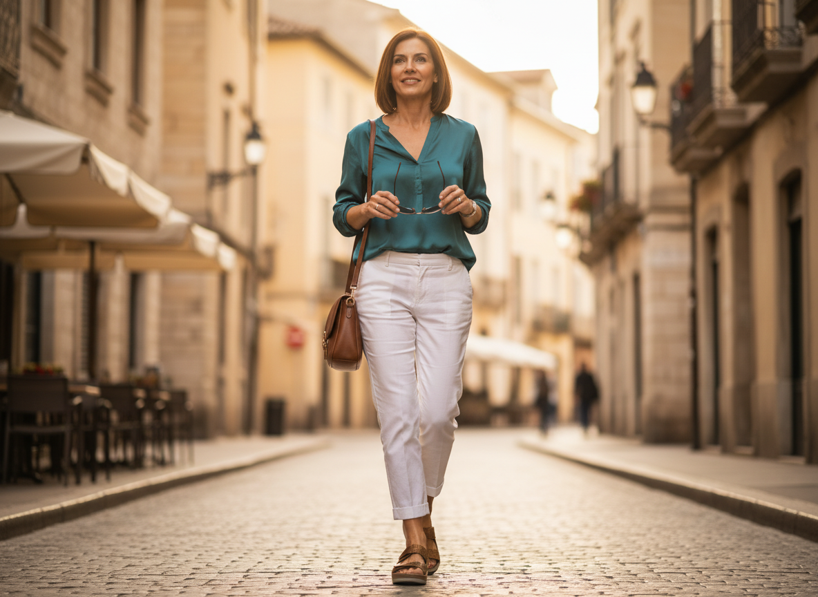 Sandalia plantilla plataforma modelo PASEO