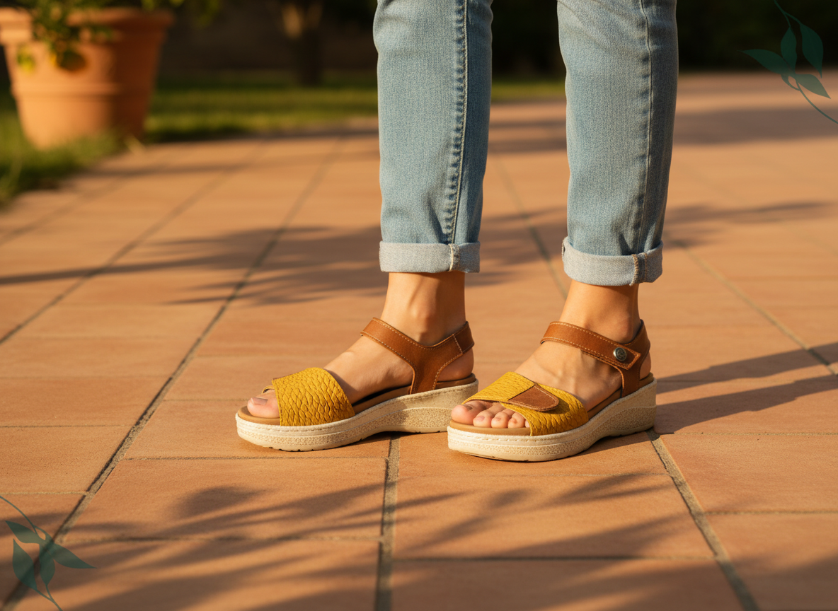 Sandalia plantilla modelo TOPACIO