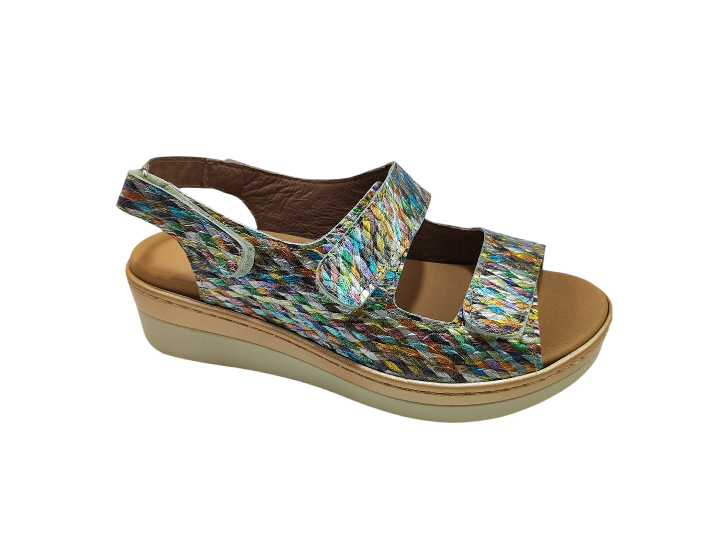 Sandalia plantilla plataforma modelo PORTOFINO