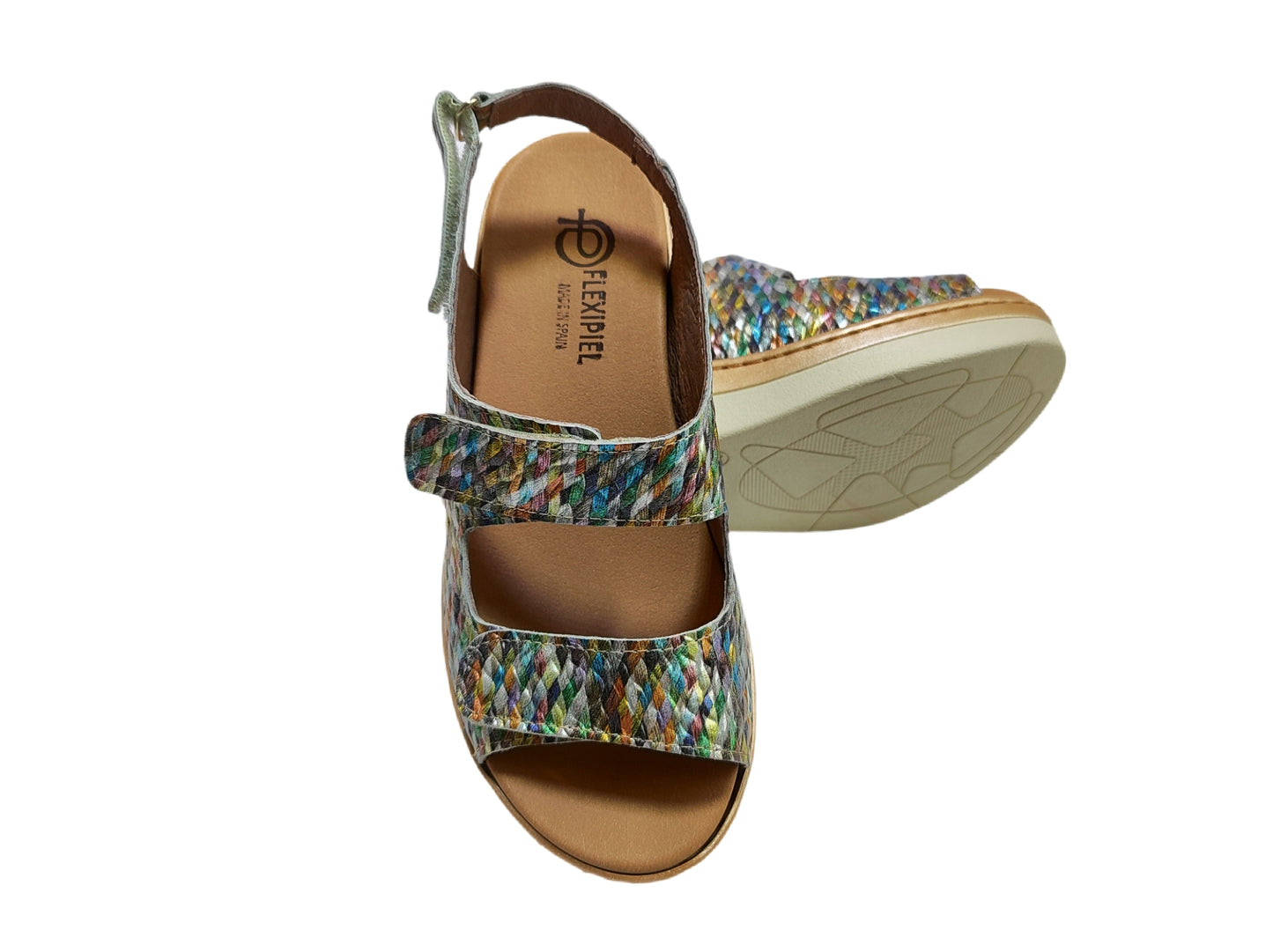 Sandalia plantilla plataforma modelo PORTOFINO