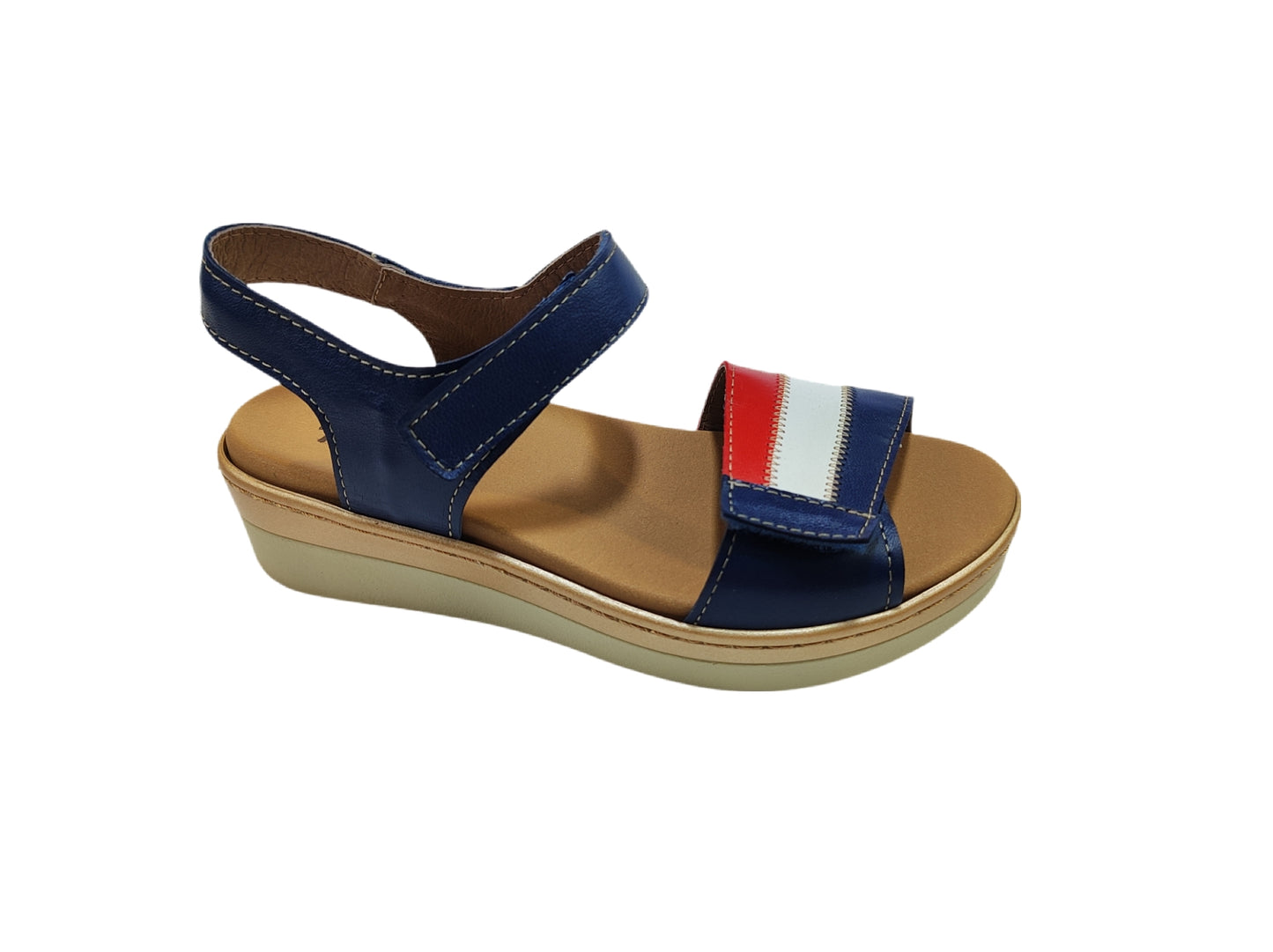 Sandalia plantilla plataforma modelo RIVIERA