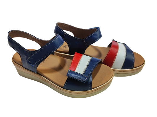 Sandalia plantilla plataforma modelo RIVIERA