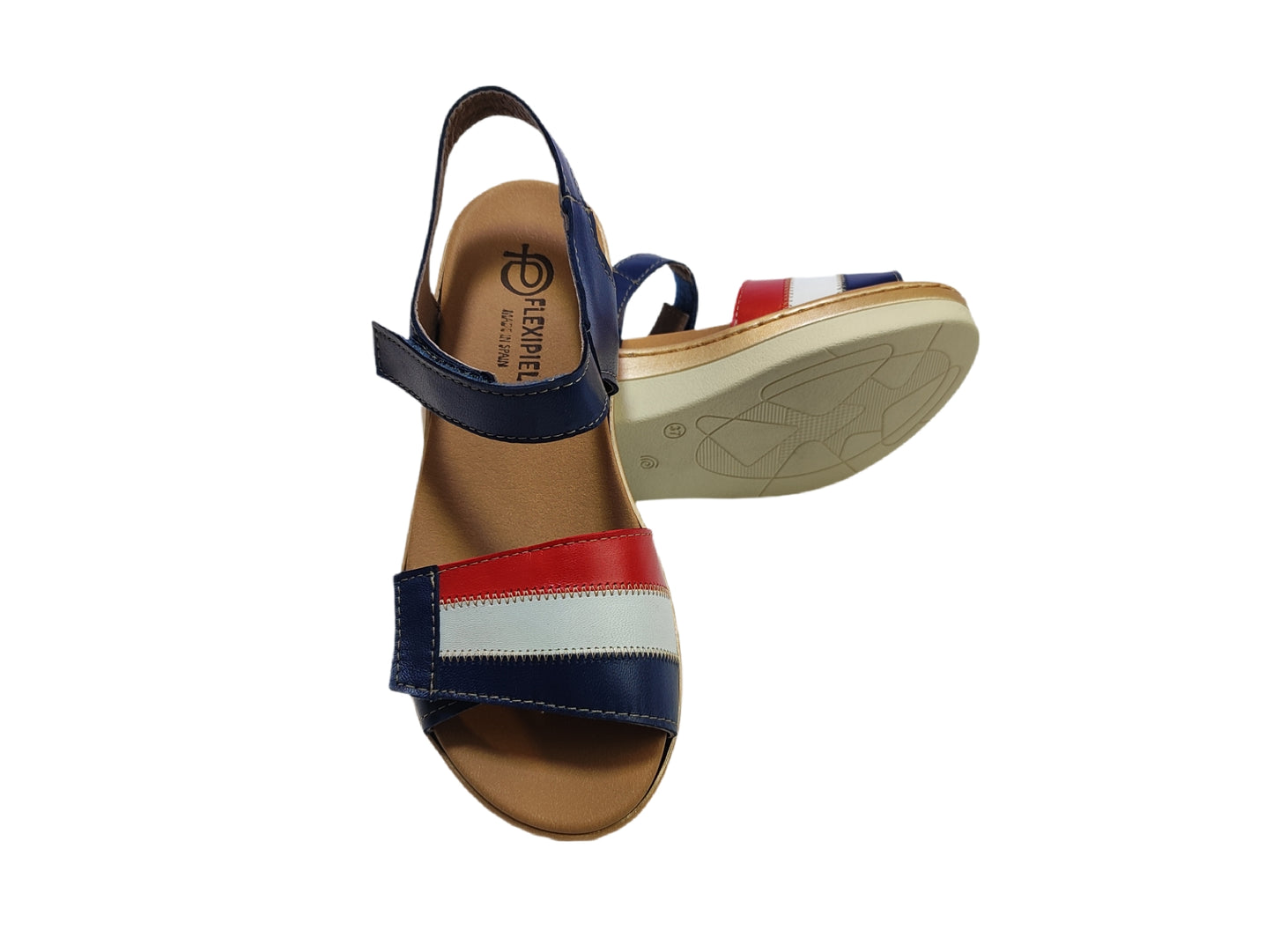 Sandalia plantilla plataforma modelo RIVIERA