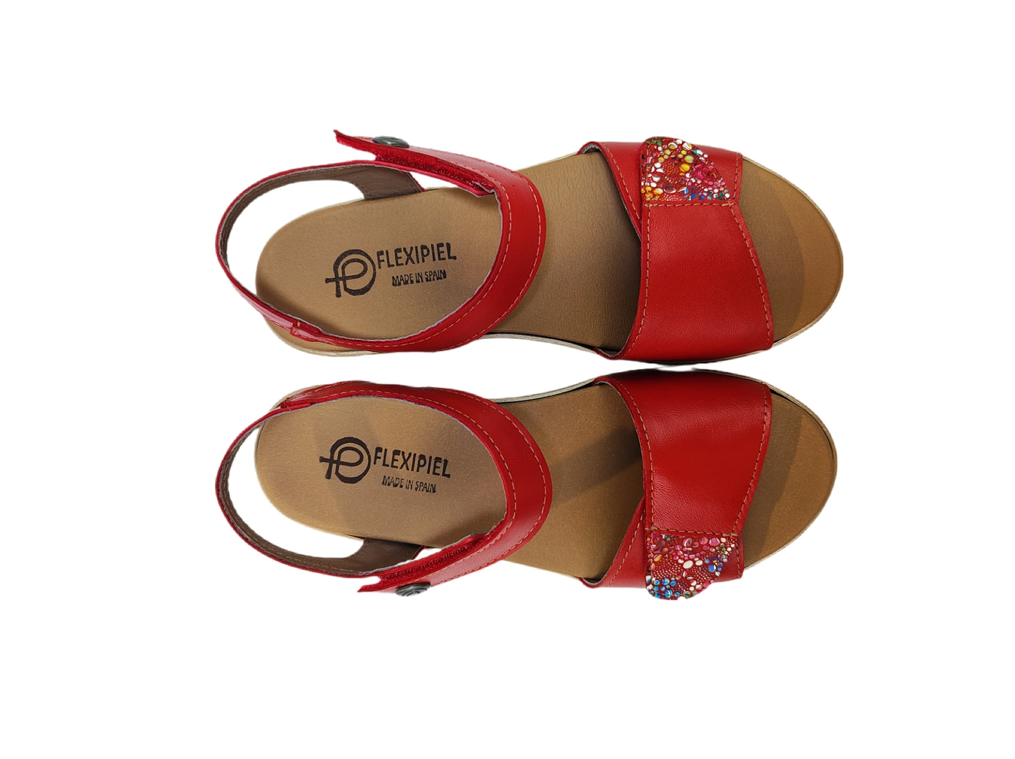 Sandalia plantilla plataforma modelo ROMA