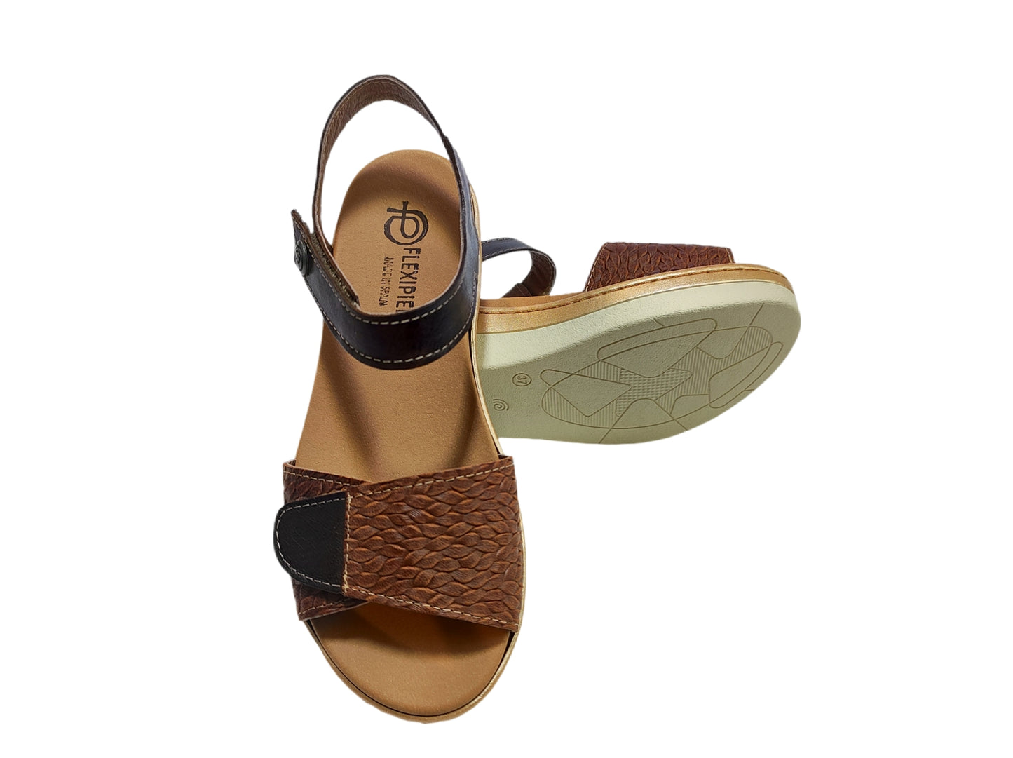 Sandalia plantilla plataforma modelo TOSCANA