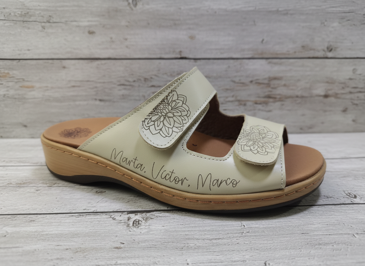 Sandalia personalizada modelo LINAJE